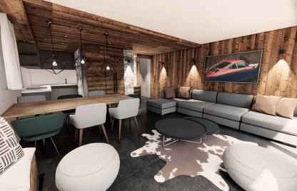 REHABILITATION DE 3 LOGEMENTS Résidence « CHALET CLUB 1 » TIGNES VAL CLARET